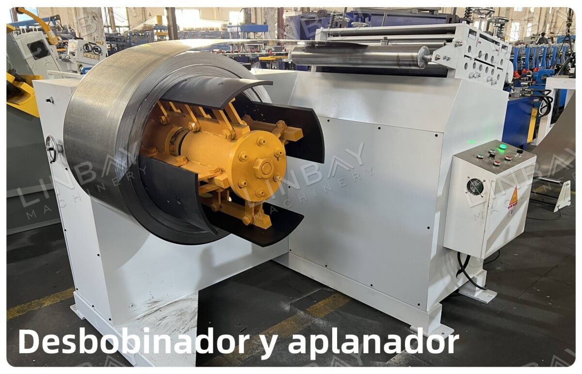 Desbobinador y aplanador