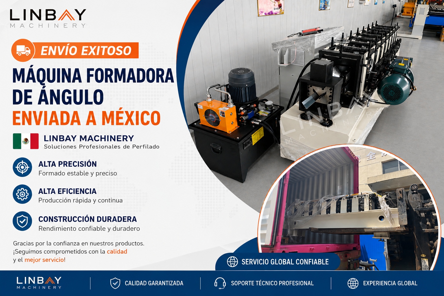 LINBAY ENVIAR ROLADORA PARA ANGULO