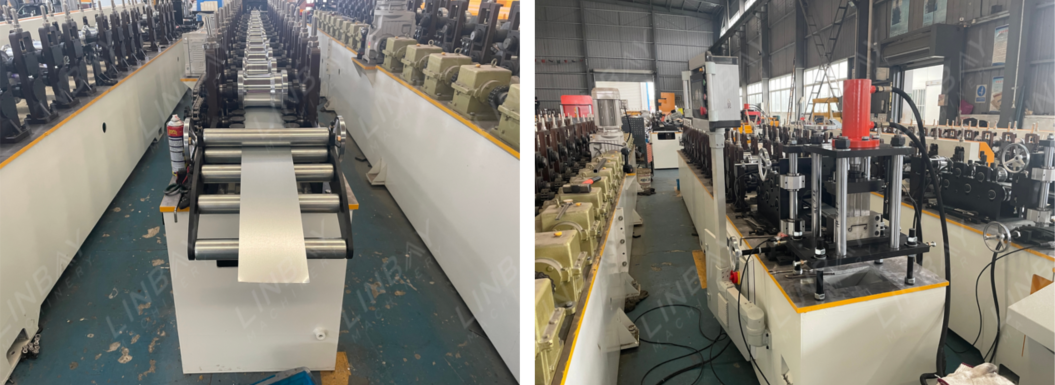 LOUVER ROLL FORMING MACHINE