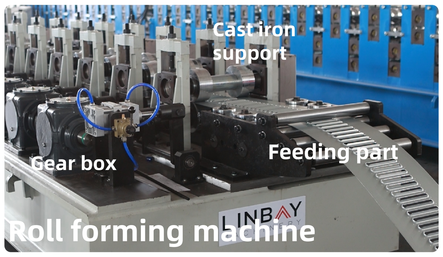 Roll forming machine