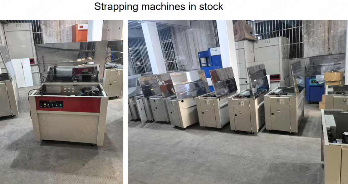 Strapping machines in stock