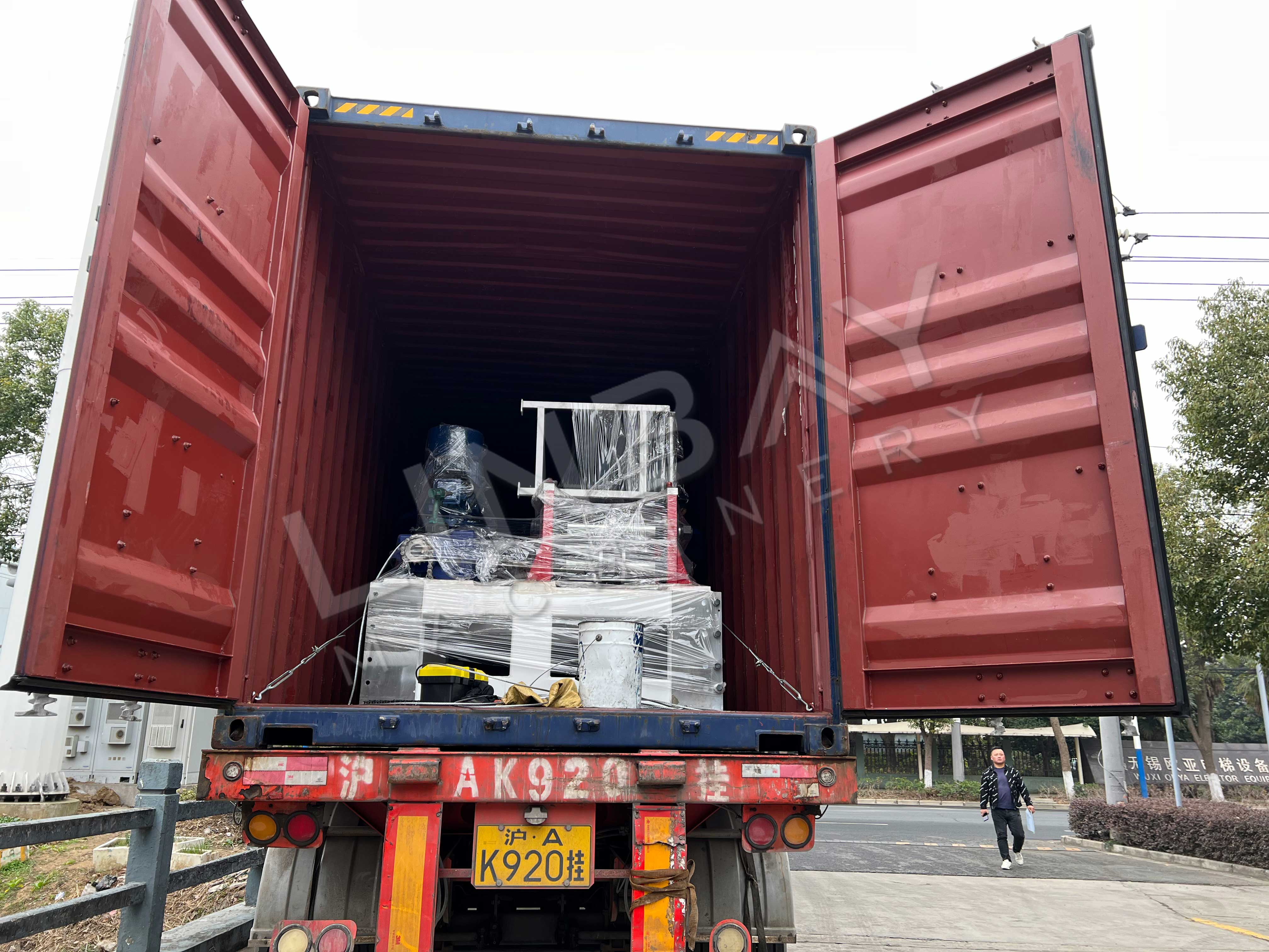 linbay masinery shipment